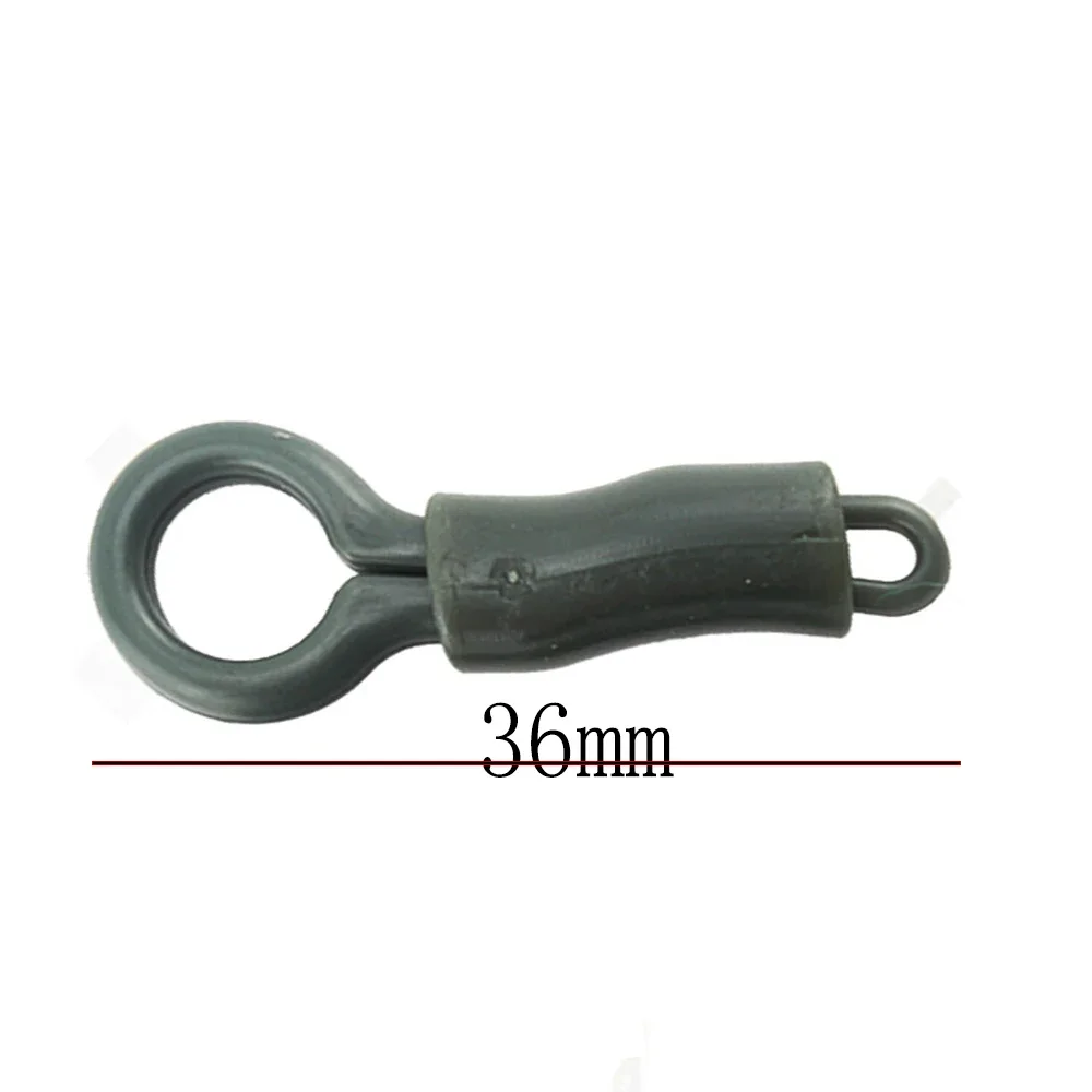 20pcs Fishing Back Lead Clips Locking Tube Fishing Convert Weight Sleeves Carp Rig Connector Carp fishing Tackle Accessories