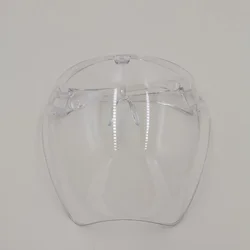 Clear Anti - Fog Full Face Protective Safety Glasses (Transparent - 1)