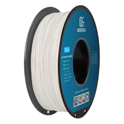 Premium 1kg Tangle-Free 3D Printer Filament - PLA PETG, 1.75mm, Black & White, Vacuum Sealed (Warm White PLA)