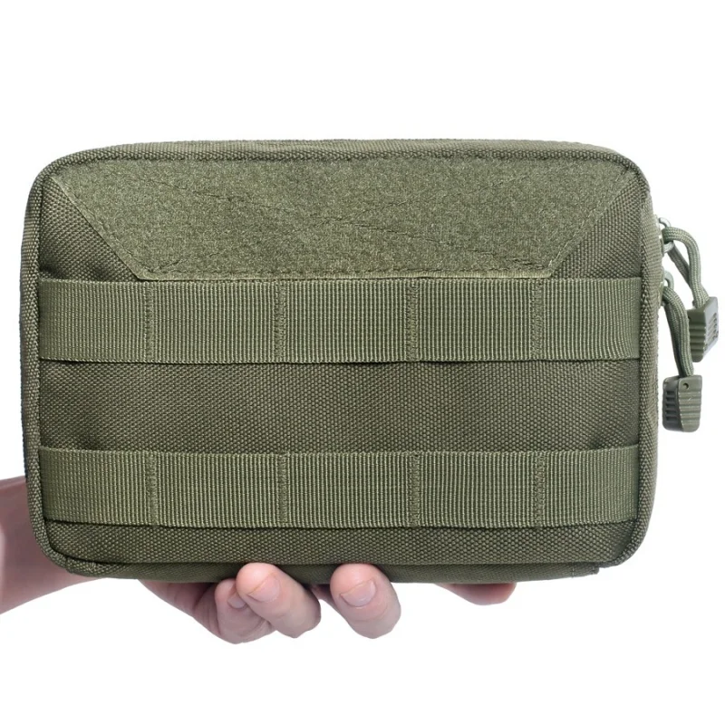 

Military Utility Tactical Molle Admin Pouch Medical Kit Pack EDC Tool Bag Outdoor Camping Hiking Hunting Accessories Waist Bags