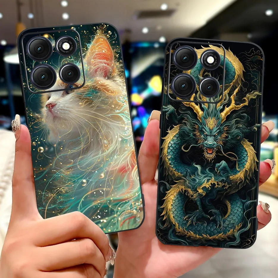 Luxury Butterfly Painted Soft Silicone Case – Premium Protective Cover for Motorola Moto G86 Power