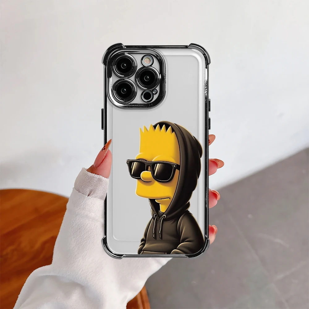 Adorable Cartoon Simpsons Phone Case Cover