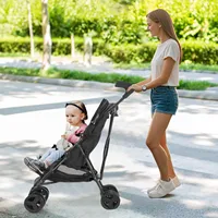 Wedyvko Poussette de Voyage Poussette de Voyage légère et Portable Design Poussette pour Enfants Pliante 1