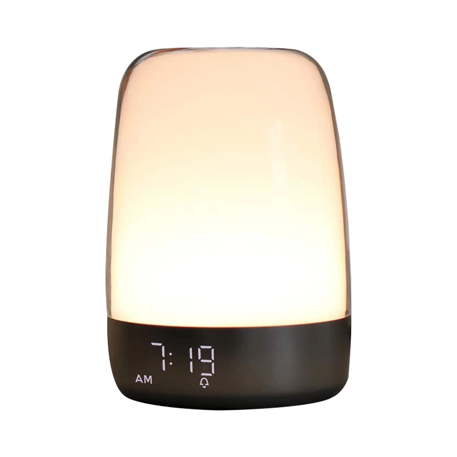 

Sunrise Wake Up Alarm Clock Night Light, Alarm & Snooze, 5 Color Night Light, Auto Color Change, Night Light Timer