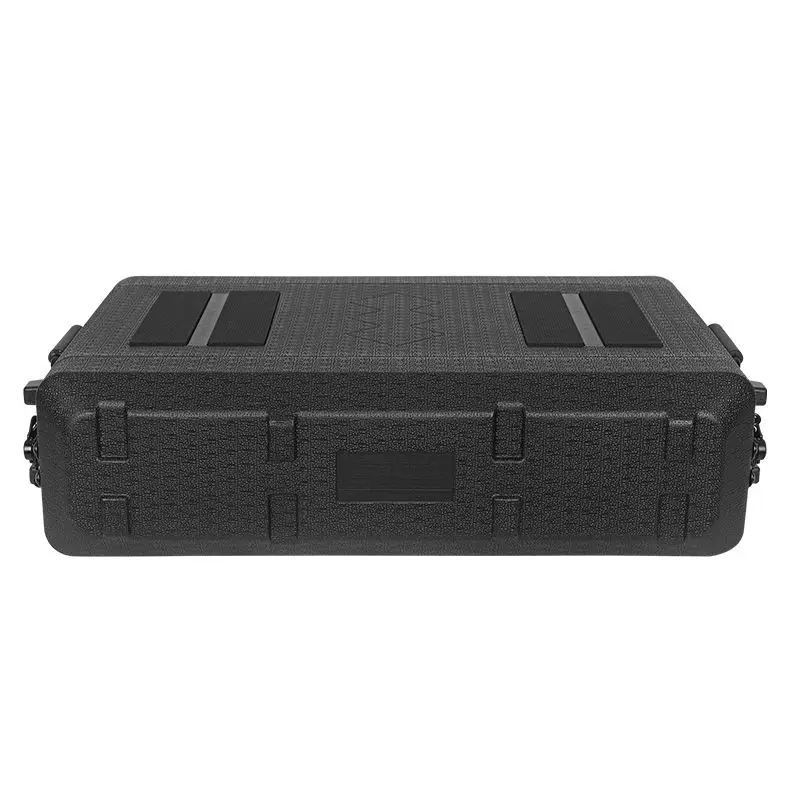 Portable PE Plastic Rack Flight Case Shockproof Microphone Cabinet Aviation Box Amplifier Receiver 2U3U4U6U Chassis 3