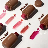 Marque cosmétiques Blush crème soleil tremper Tan ligne poudre fard à joues éclaircir le teint faire des joues plus rose effet de maquillage naturel INS 1