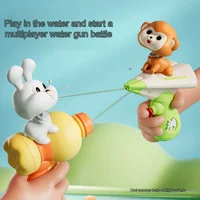 New Shake Head Cute Pet Cartoon Water Gun Spray Outdoor Summer Beach Swimming Pool Party Fighting Baby Toys Fun Water Fight Game 2