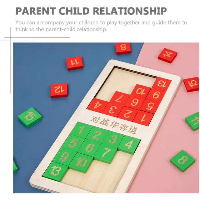 Educational Slide Number Puzzle Intelligence Development for Children 2