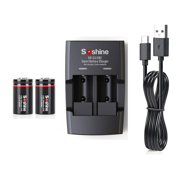 Cr2 Rechargeable Battery, Rechargable Battery, Soshine Cr2