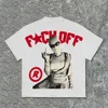 Y2K Harajuku New T Shirt Men Fearless Hip Hop Gothic Graphic Oversized Cotton Tshirt Punk Short Sleeved Street Wear Casual Tees 1