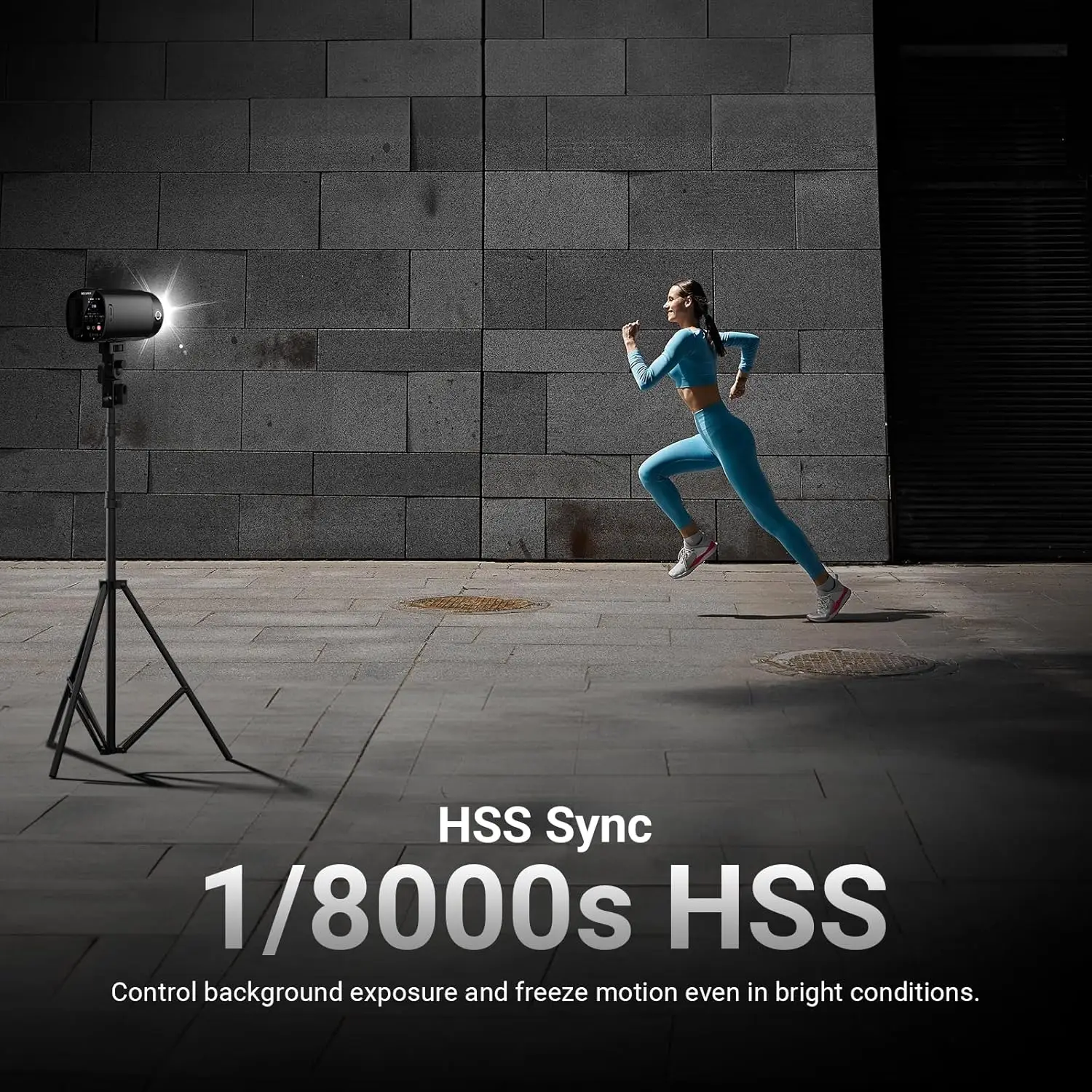 NEEWER 120Ws 2.4G TTL 야외용 포켓 플래시 스트로브, 휴대용 스튜디오 스피드라이트 1/8000s HSS 모노라이트 (모델링 라이트 포함)