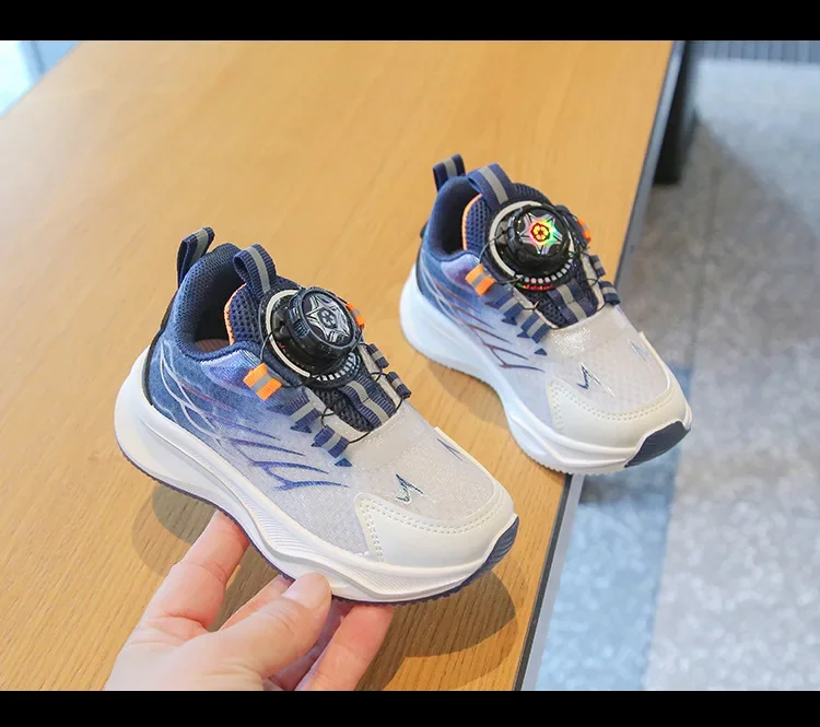Description Picture 6 of itemNew Children Running Sports Shoes for Baby Baby Girls Mesh Breathable Sneakers Lightweight Toddler Kid Casual Walking Footwear