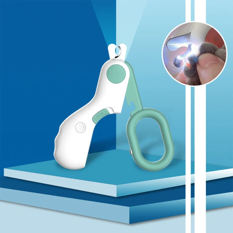 

Cat Nail Clipper with LED Light Safety Pet Nail Trimmers Cat Claw Clipper Scissors Dog Nail Cutter Pet nail clippers