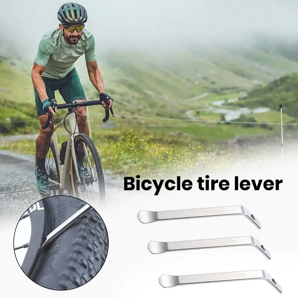 

5Pcs Bicycle Tire Lever Tyre Spoons Rustproof Corrosion Resistant Easy to Use Reusable Bike Tire Levers Repair Tools