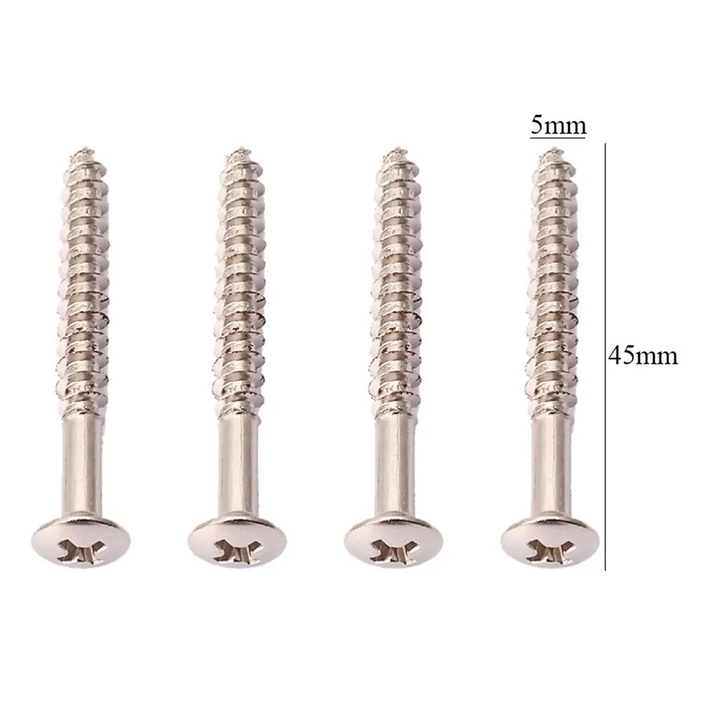 

Accessories 20PCS Basses Guitar Neck Plate Screws Gear Guitar Parts Musical Instruments Parts 2021 Newestmhot Sale