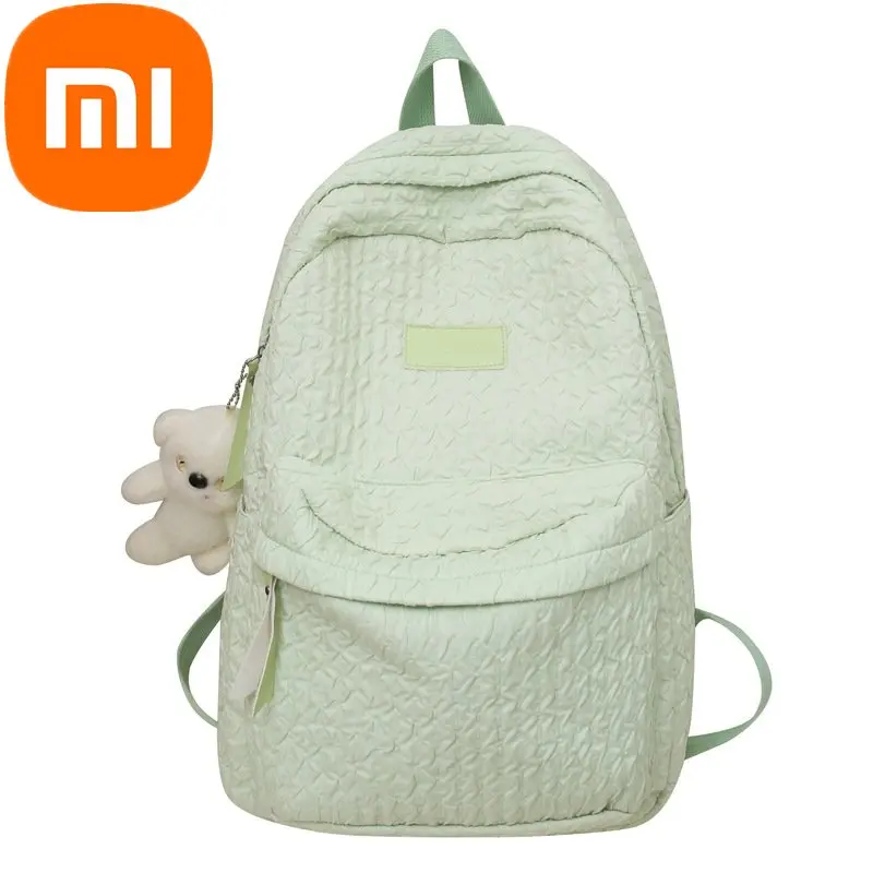 

Рюкзак Xiaomi для женщин старших классов, рюкзак для женщин, модная дорожная сумка для компьютера большой емкости, рюкзак