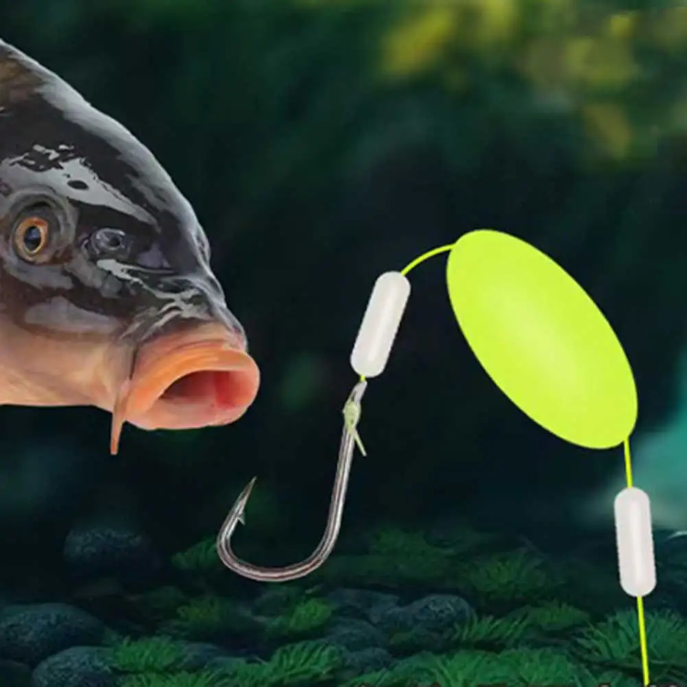 5PCS Double Reverse Fishing Hook Set Swimming Bait for Beginners Amateurs