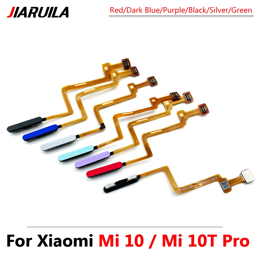NEW Tested NEW For Xiaomi Mi 10T Pro / Mi 10T Lite 11T Pro FingerPrint Sensor Scanner Key Flex Cable Power Button Touch ID