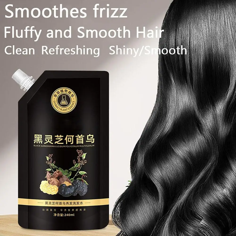 

Polygonum Multiflorum Shampoo For White Hair Turns to Black Professional Blackening Growth Hair Nourishing Care Prevent Hai E1L0