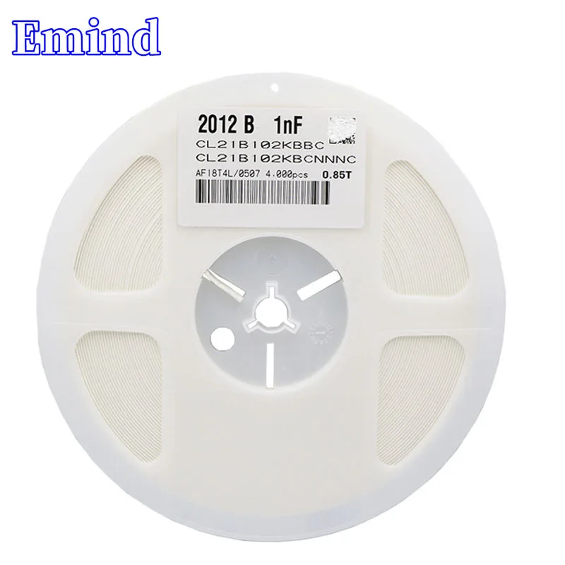 400/300Pcs 0805 SMD Capacitor 1nF 102 10nF 103 0.1uF 104 1uF 105 10uF 106 10pF 20pF 33pF 220pF 2.2nF 33nF 47nF 2.2uF 4.7uF 6.8uF