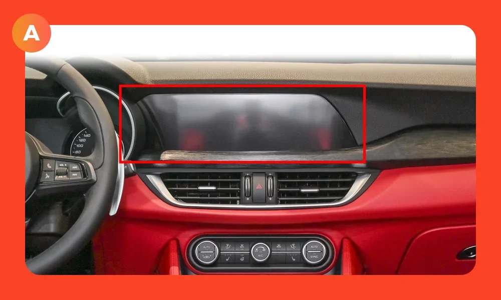 MEKEDE Wireless Carplay Decoder Box Android Auto für Alfa Romeo Stelvio Giulia DSP WIFI BT5.0 Linux-System unterstützt 360 ° Panorama – Detail 3