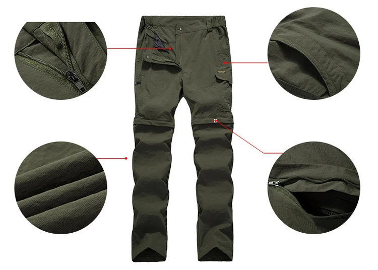 Description Picture 4 of itemTRVLWEGO Hiking Camping Pants Women Summer Anti-UV Quick Dry Thin Cool Fishing Shorts Climb Trekking Outdoor Sport Trousers