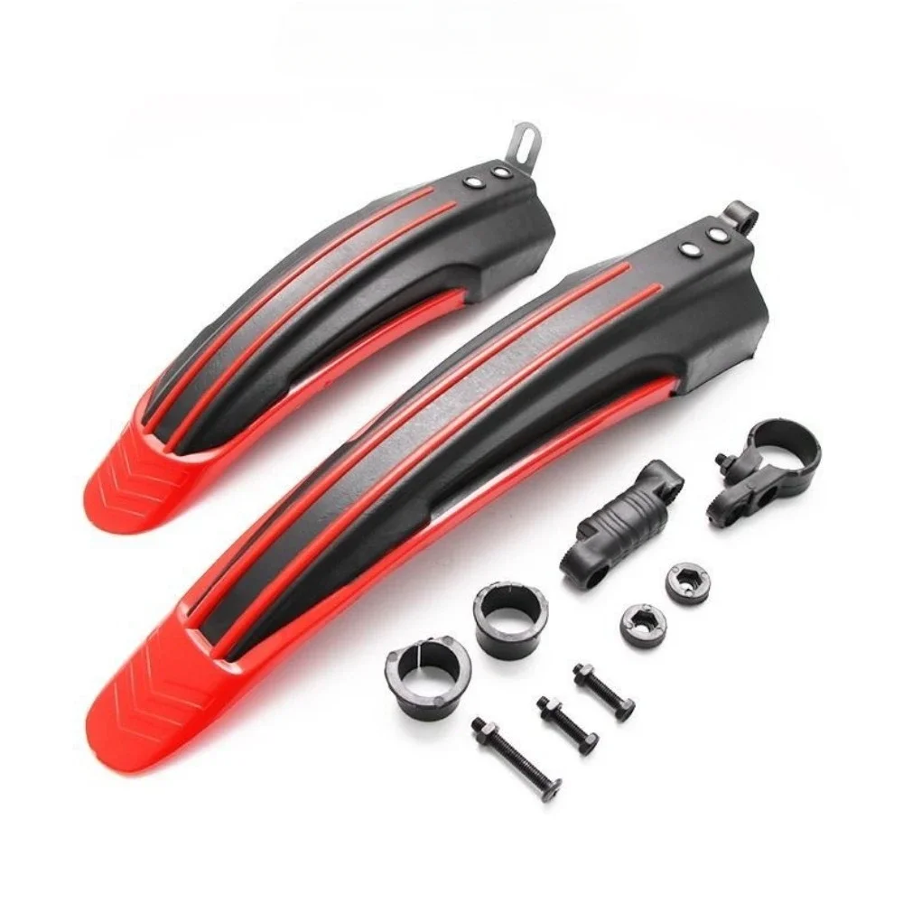 Bicycle Fenders Splash Fender Guard Set 2pcs for 20/22/24/26 Inch Mountain Bike Rear Front Mudguard Cycling Riding Accessories bicycle fender