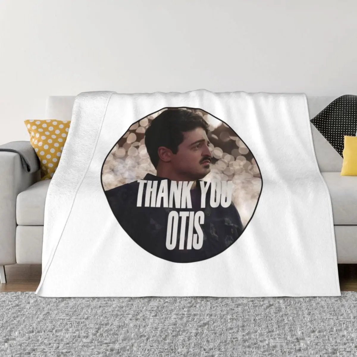 

Thank You Brian Otis Throw Blanket Flannel blankets ands Blankets