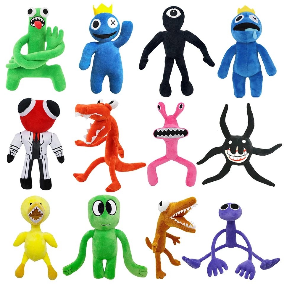 Dia Das Bruxas Roblox Rainbow Friends Arco-Íris Amigos Pelúcia Jogo Boneca  Azul Monstro Mão Longa Macio Animal De Halloween Presentes De Natal  Brinquedos Infantis