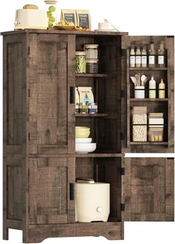 43" Farmhouse Kitchen Cabinet 1