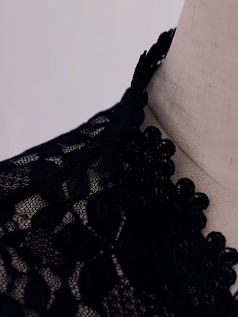 피부 친화적인 폴리에스테르로 제작된 여성용 꽃무늬 레이스 볼레로 신부 랩 크롭 가디건