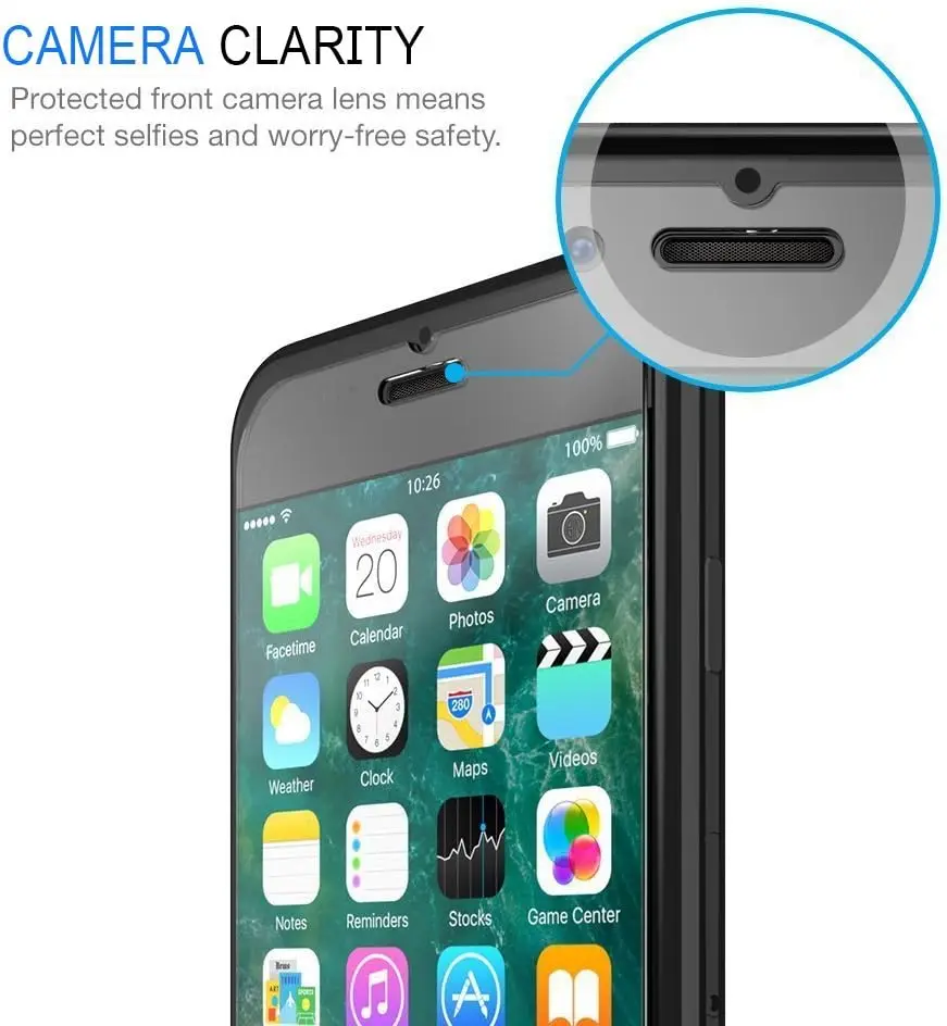 Premium 9H HD Tempered Glass Screen Protector - Pack of 2/4
