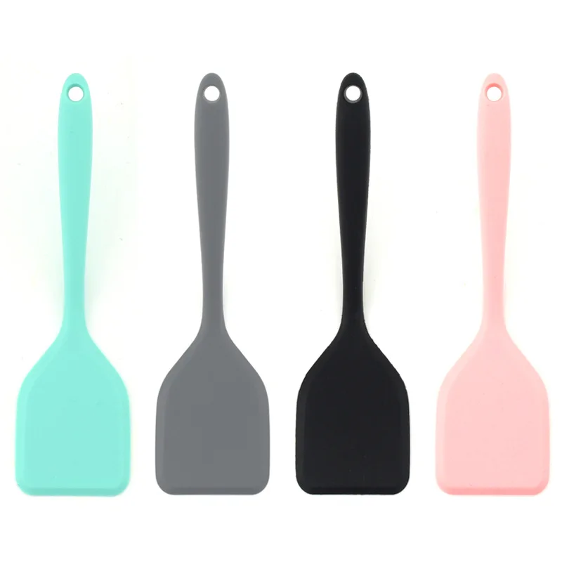 Small Silicone Wok Spatula Cooking Turner Non-Stick Beef Meat Egg