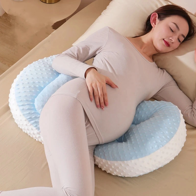 Pregnancy Pillow Pregnant Women's Side Sleeping Belly Pillow Multifunctional Maternity Waist Protection Pillow Adjustable Width Pregnancy