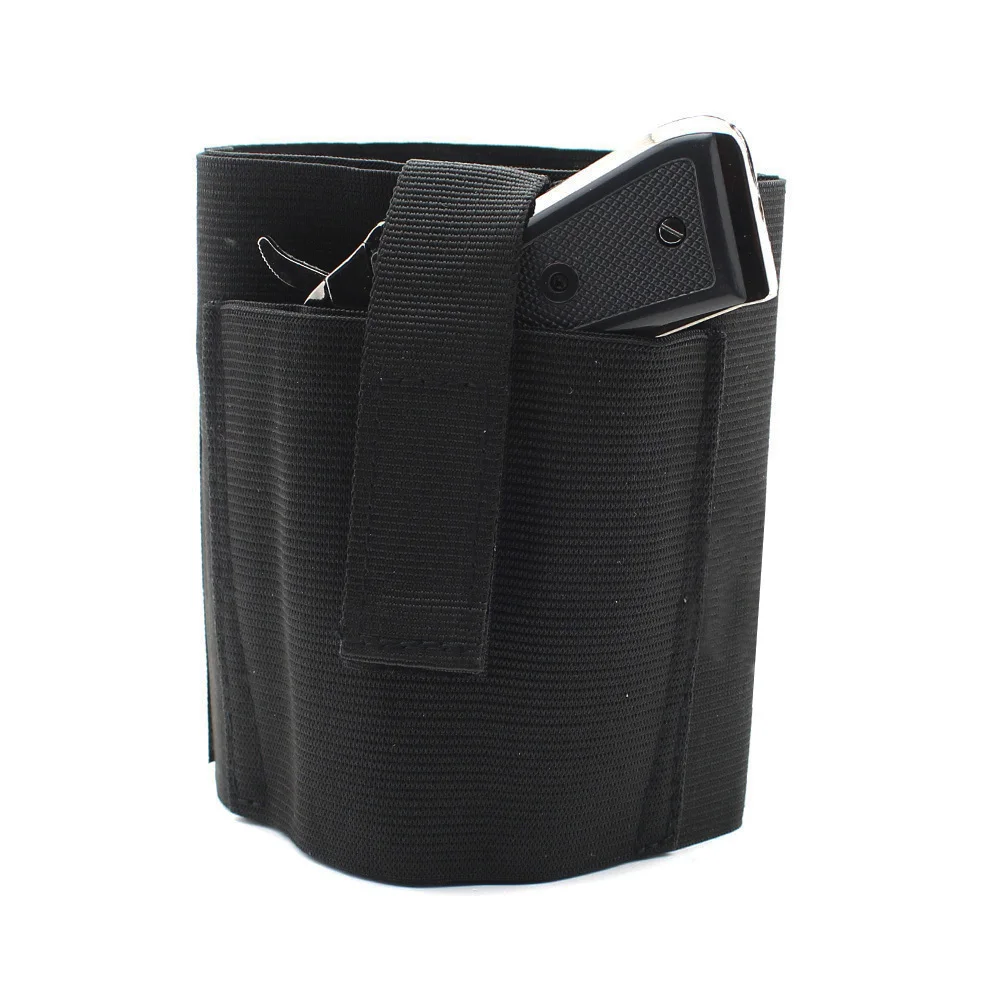 Nylon Ankle Pistol Holster for Women Long Skirt Concealment