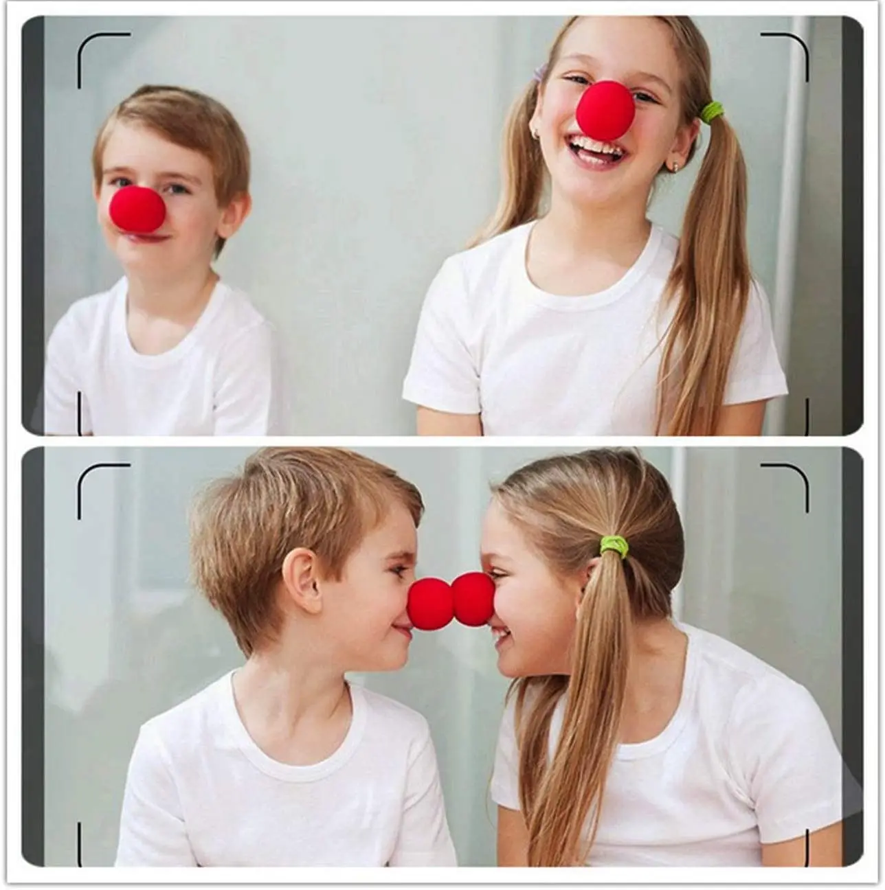 20pc Novelty Cosplay Nose Red Foam Sponge Noses Clown Nose for Christmas Comic Costume Party Favors Magic Dress Circus Kid Adult