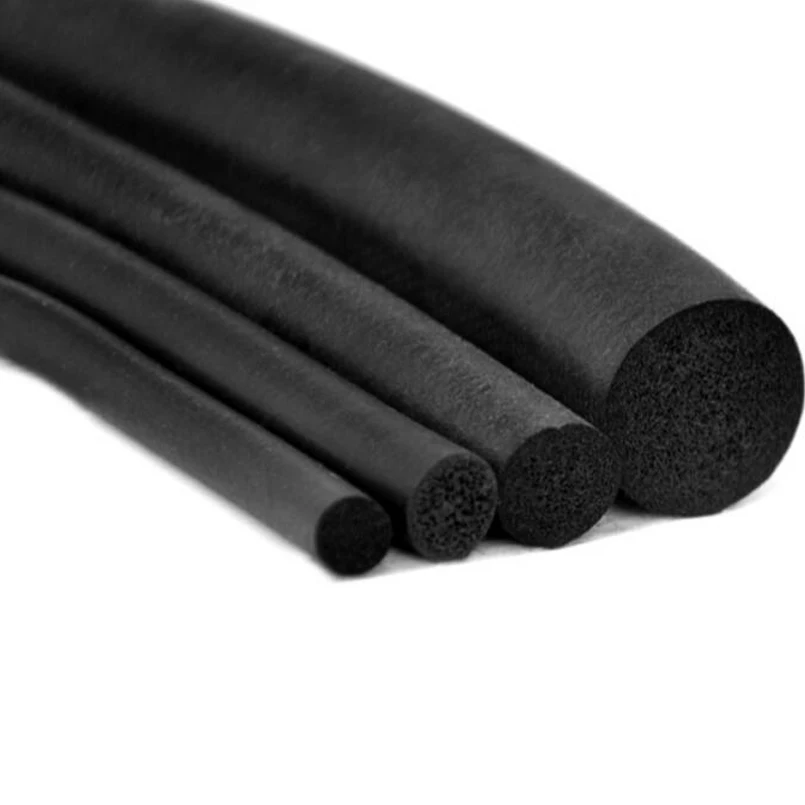 5 M epdm black O auto door seal protector car door rubber foam sealing filler strip weatherstrip round EPDM rubber foaming