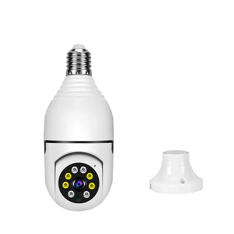 Bulb E27 Smart Surveillance 1080P HD Camera Night Vision Indoor Security Monitor 2.4G Wireless Wifi Mini Smart IP Camera 3
