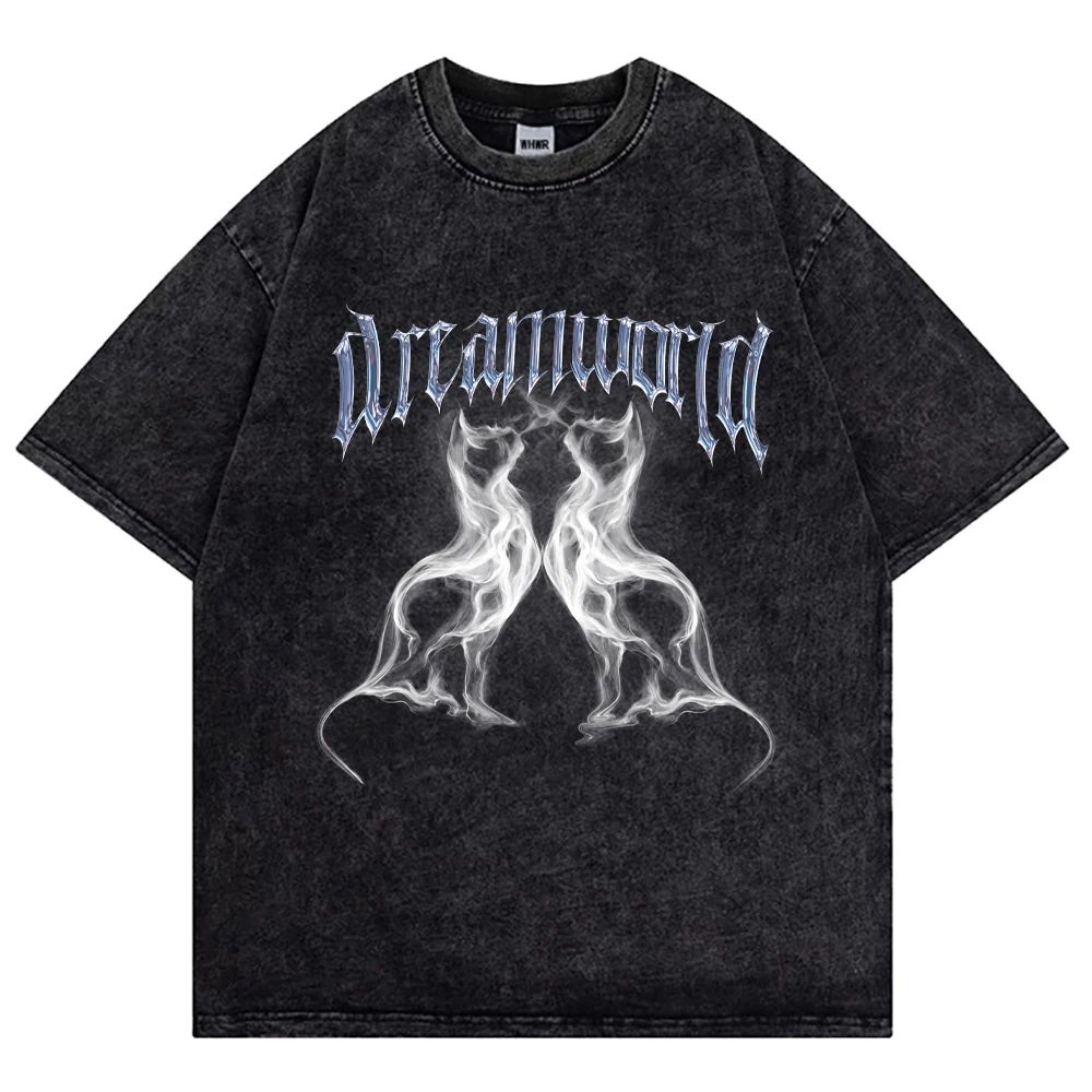 

Футболка Y2K Мужская/Женская в готическом стиле, 100% хлопок, с коротким рукавом, мультяшный стиль, уличная одежда, топ в стиле Харадзюку