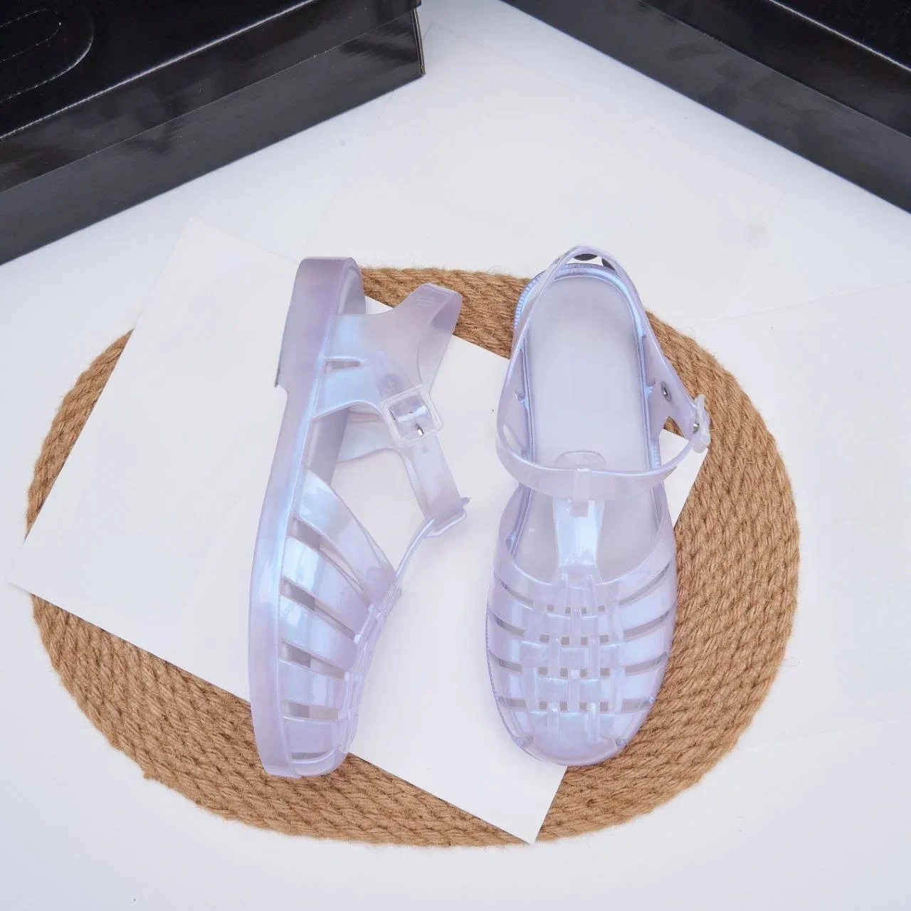 Mini Melissa Women's Jelly Sandals Ladies Soft Sole Non-slip