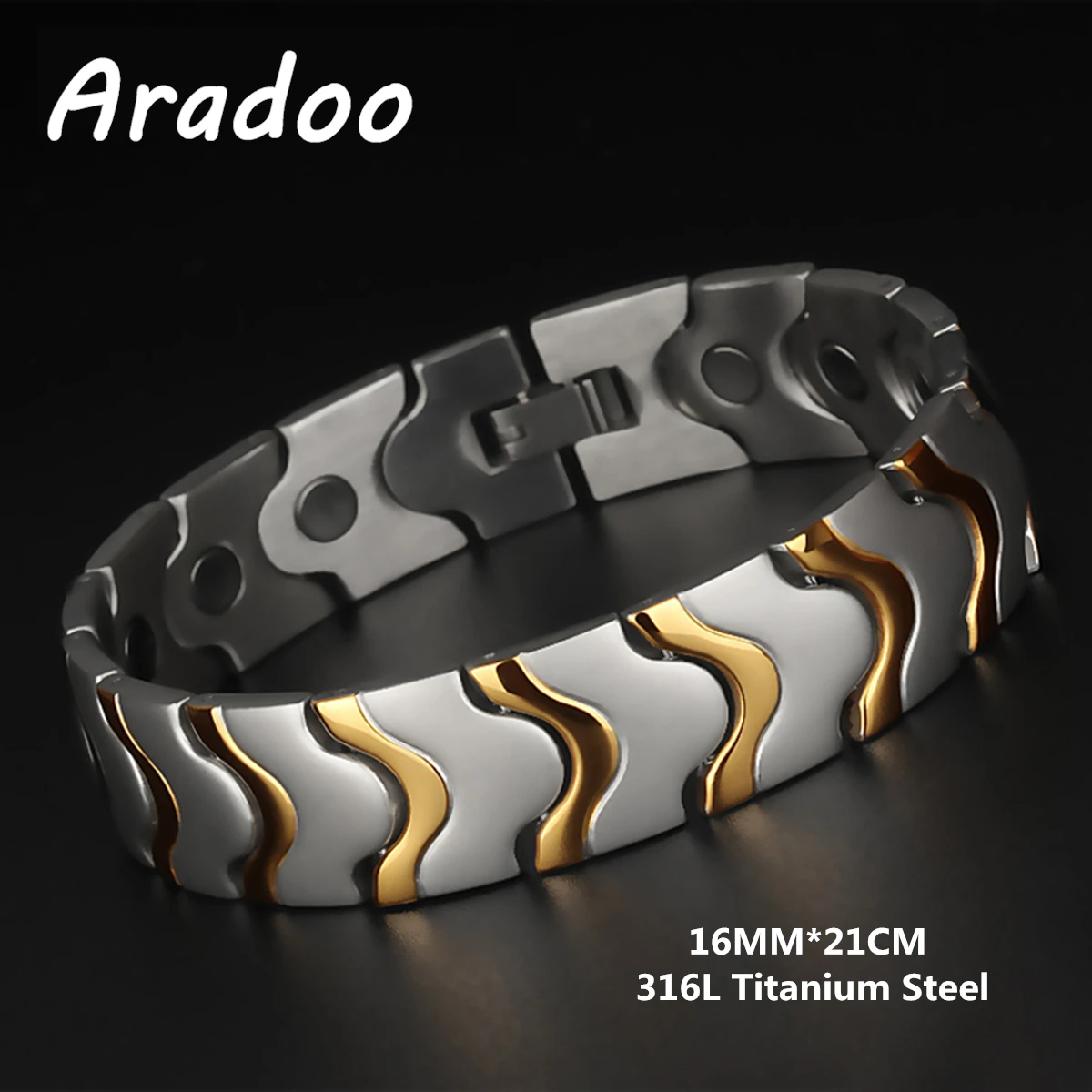 Buy Dual-Tone Bracelets & Kadas for Men by University Trendz Online |  Ajio.com