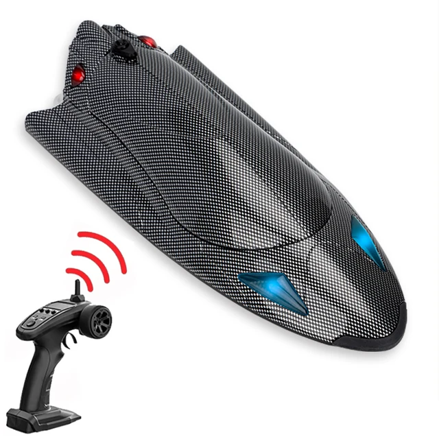FY011 RC Speedboat High Speed Vortex Jet Explosive Powerful Speed Boat 2.4G Remote Control with Water Cooled Motor Watercraft 2