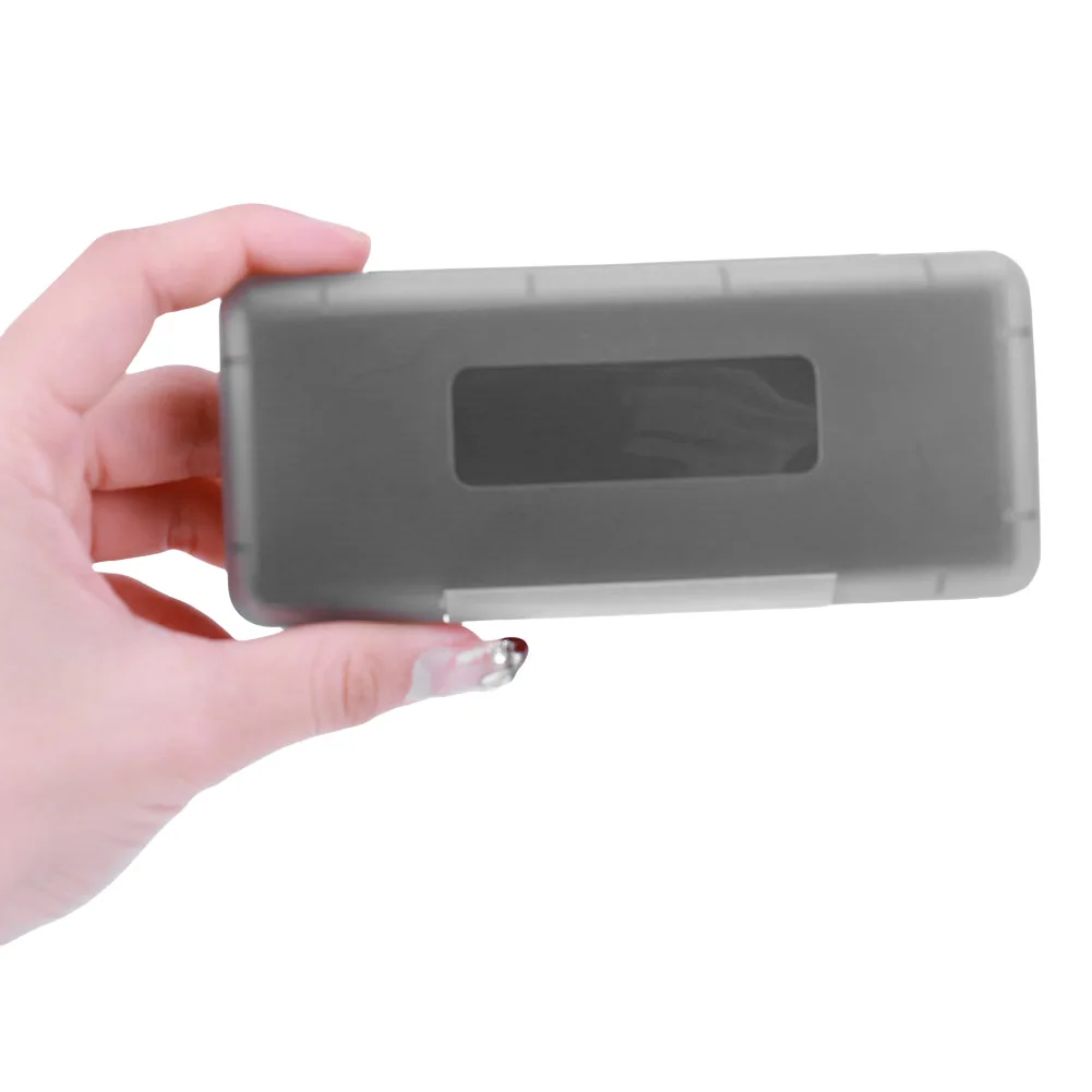 M.2 2280 SSD Plastic Case Anti-static Storage Box Memory Holder Protection Waterproof Hard Drive Disk Storage Box for 2 X M.2