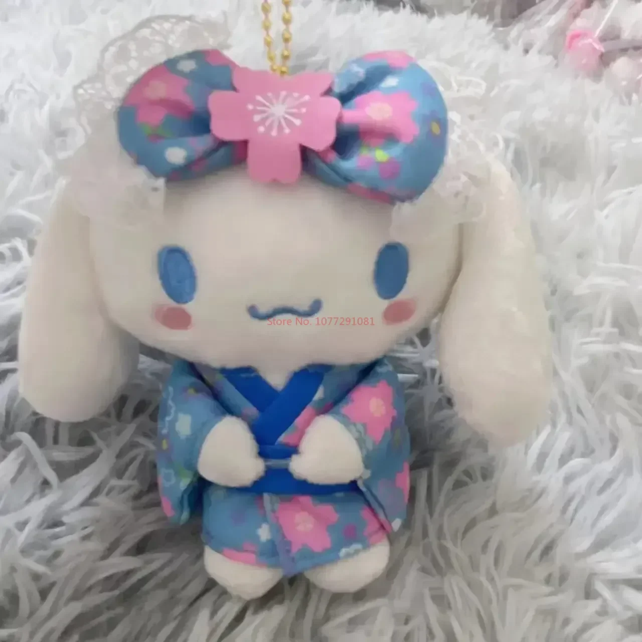 

Sanrio Kawaii Sakura кимоно серия Cinnamoroll Kuromi My Melody мягкая плюшевая игрушка брелок мультяшная фотография для рождественских подарков