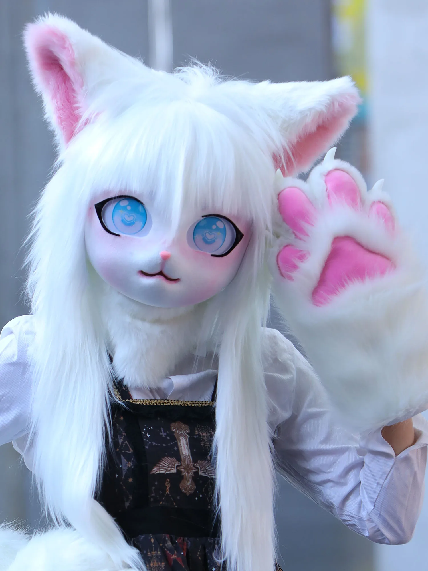 コスプレ、アニメ、kig、漫画、動物のヘッドギア、ショールーム