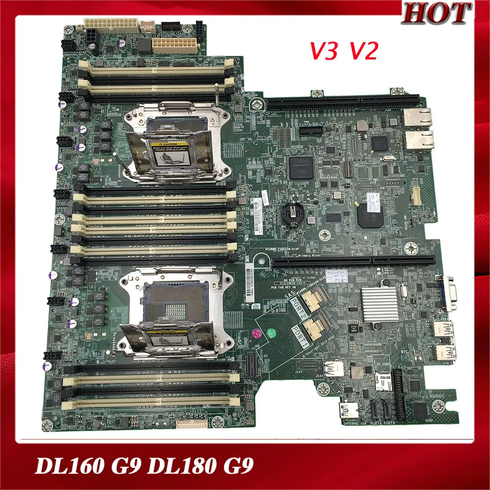 Scheda Madre Del Server Originale Per Hp Dl160 Dl180 G9 743018/70-003 743018/70-001 V3 Completamente Testata Di Buona Qualità