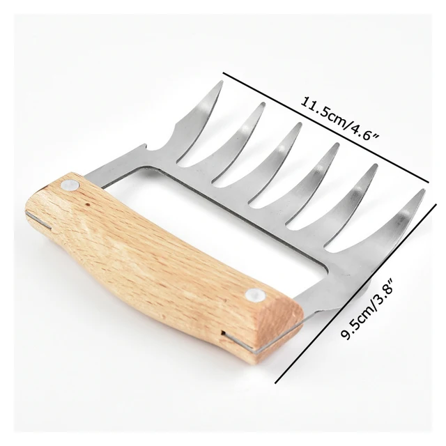 Medve Karmok Barbecue Villa Pull Aprított Sertéshús Shredde Kézi Húsbilincs Sült Bbq Konyhai Accessorie Otthoni Eszköz Húskezelő - Image 6