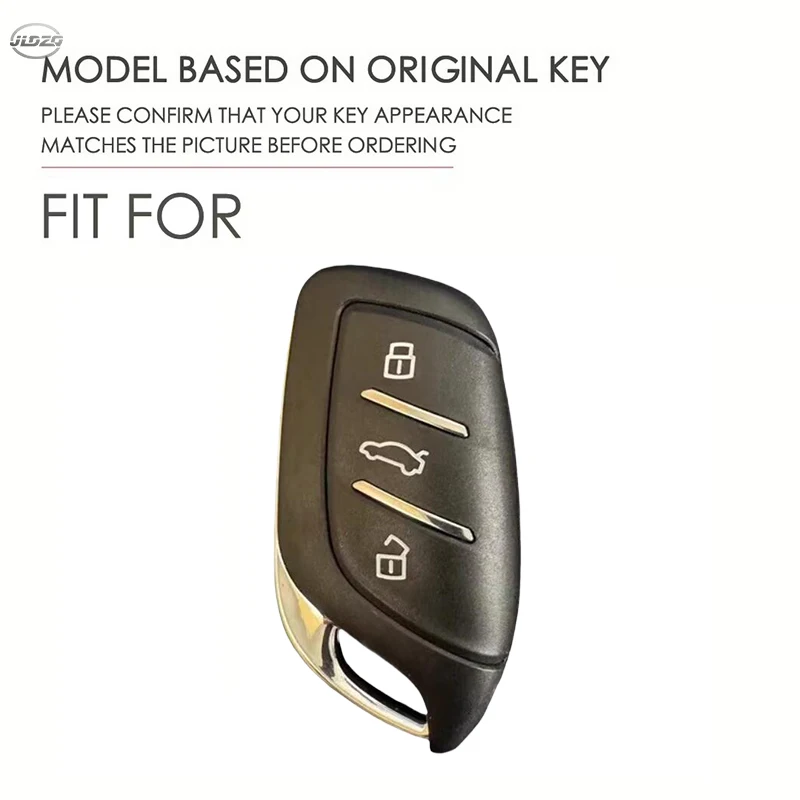Silicone Fob Key Cover Case with 3 Buttons