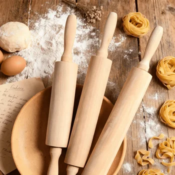 Solid Wood Rolling Pin 1