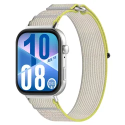 Trail Loop Strap for Smartwatch - Sport Bracelet Band Accessories (Yellow Gray)